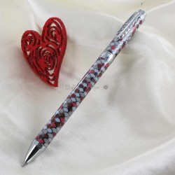 Stylo Bille Avenue Montaigne® "Cobblestones" Rose/Violet