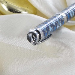 Stylo Bille Avenue Montaigne® "Cobblestones" Bleu/Gris