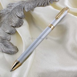 Stylo Bille Avenue Montaigne® "Column"  Satin/Or