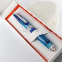 Stylo Plume Recife® Pearl Soyouz Bleu Turquoise Nacré