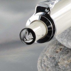 Stylo Bille Pélikan® Blanc "SERIES 205"