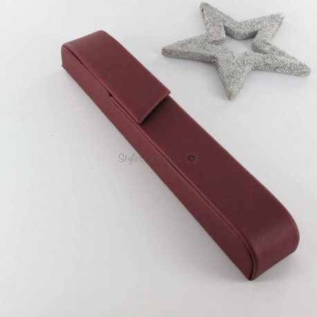Etui à Stylo Nomade Rouge brique Oberthur® 1 Stylo Etui à Stylo Nomade Rouge brique Oberthur® 1 Stylo