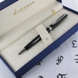 STYLO BILLE Hémisphère Laque Noire CT de WATERMAN®