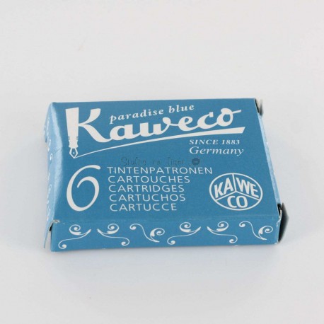 Cartouches KAWECO® Midnight Blue - Boite de 6 Cartouches KAWECO® Midnight Blue - Boite de 6