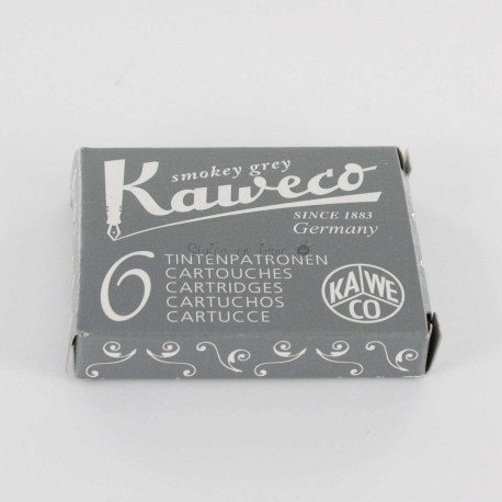 Cartouches KAWECO® Smokey Grey - Boite de 6 Cartouches KAWECO® Smokey Grey - Boite de 6