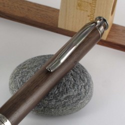 Stylo Multifonction Oberthur "Séquoia" Noyer Gun