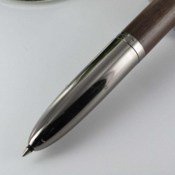 Stylo Multifonction Oberthur "Séquoia" Noyer Gun