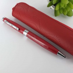 Stylo Plume Oberthur® "Astrée" Laqué Rouge Brillant