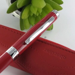 Stylo Plume Oberthur® "Astrée" Laqué Rouge Brillant