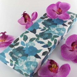 Parure stylos Plume & Bille Oberthur® "Blossom" Pourpre
