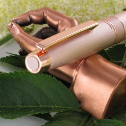 Stylo Bille Oberthur "Joy" Rose Cuivré