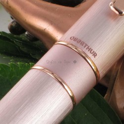 Stylo Bille Oberthur "Joy" Rose Cuivré