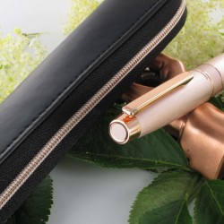 Stylo Roller Oberthur "Joy" Rose cuivré