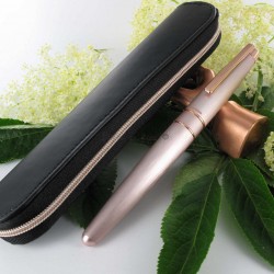 Stylo Roller Oberthur "Joy" Rose cuivré
