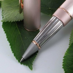 Stylo Roller Oberthur "Joy" Rose cuivré