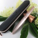 Stylo Plume Oberthur "Joy" Rose cuivré + étui offert