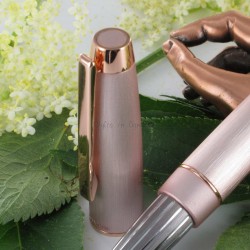 Stylo Plume Oberthur "Joy" Rose cuivré + étui offert