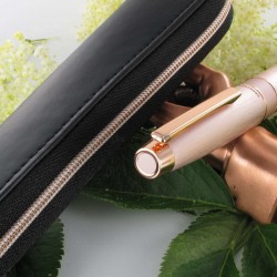 Stylo Plume Oberthur "Joy" Rose cuivré