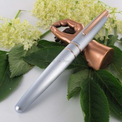 Stylo Roller Oberthur "Joy" Bleu cuivré