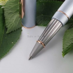 Stylo Roller Oberthur "Joy" Bleu cuivré