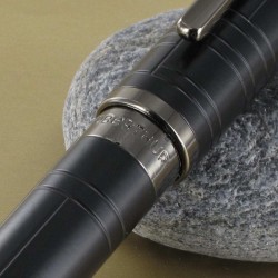 Stylo Bille Oberthur® "Méridien" Noir Mat