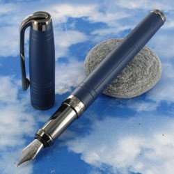 Stylo Plume Oberthur® "Méridien" Bleu Mat