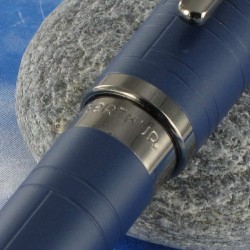 Stylo Bille Oberthur® "Méridien" Bleu Mat
