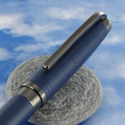 Stylo Bille Oberthur® "Méridien" Bleu Mat