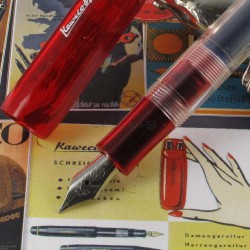 Stylo Plume Kaweco® Ice Sport Rouge Translucide