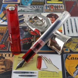 Stylo Plume Kaweco® Ice Sport Rouge Translucide