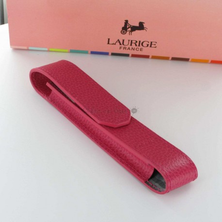 Etui Cuir Laurige® Fuchsia 1 Stylo Aimanté Etui Cuir Laurige® Fuchsia 1 Stylo Aimanté