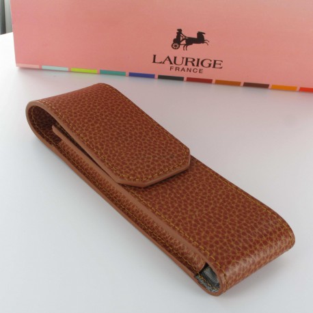 Etui Cuir Laurige® Gold 2 Stylos Aimanté Etui Cuir Laurige® Gold 2 Stylos Aimanté