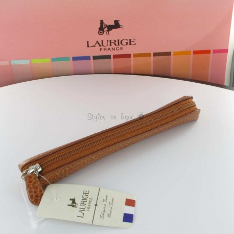 Etui-Trousse Cuir Laurige® Gold Etui-Trousse Cuir Laurige® Gold