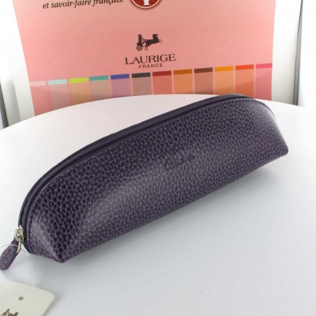 Trousse Cuir Laurige® Violine Trousse Cuir Laurige® Violine