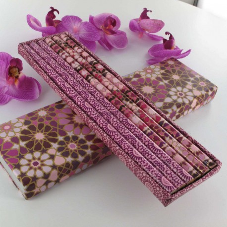 Coffret Crayons graphite Clairefontaine® ""orient-occident rose"