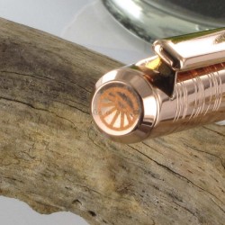 Stylo Bille Oberthur® "Arabesque" Cuivre Guillochée