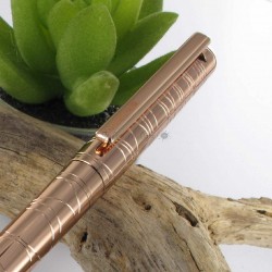 Stylo Bille Oberthur® "Arabesque" Cuivre Guillochée