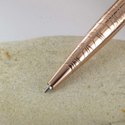Stylo Bille Oberthur® "Arabesque" Cuivre Guillochée