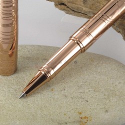 Stylo Roller Oberthur® "Arabesque" Cuivre Guilloché