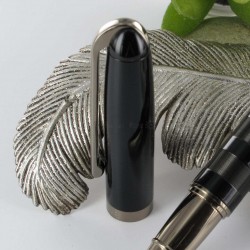 Stylo Roller Oberthur® "Jupiter" Noir Guilloché
