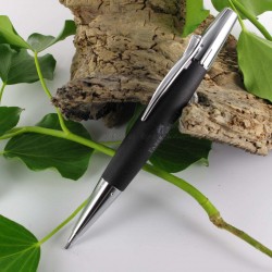 PORTE MINE 1.4 mm "e-motion" Bois de Poirier Nuit, métal chromé 