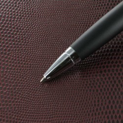 Coffret stylo Bille et Etui TrackR Cross® "Calais" Noir