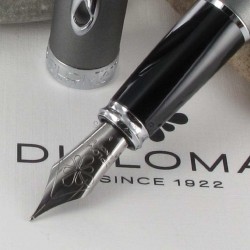 Stylo Plume Diplomat® Excellence A Venezia Platine Chrome