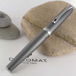 Stylo Roller Diplomat® Excellence A Venezia Platine Chrome