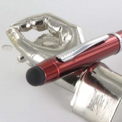 Stylo Multifonctions Cross® "Tech3+" Rouge Translucide
