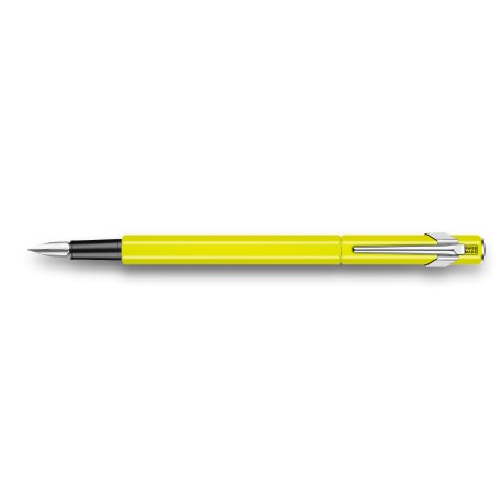 Stylo Plume Moyenne Caran d'Ache® "Mod.849" Jaune Pop Line Stylo Plume Moyenne Caran d'Ache® "Mod.849" Jaune Pop Line