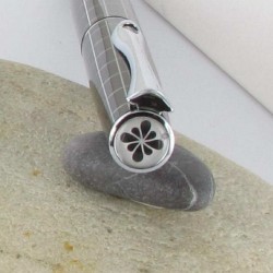 Stylo Roller Diplomat® Optimist Noir Rhomb