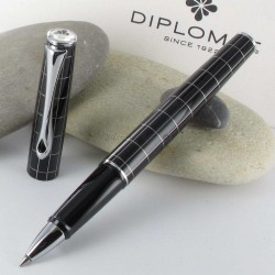 Stylo Roller Diplomat® Optimist Noir Rhomb