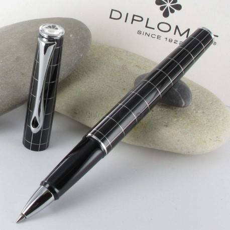 Stylo Roller Diplomat® Optimist Noir Rhomb Stylo Roller Diplomat® Optimist Noir Rhomb