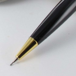 Stylo Portemine 0,7 mm Diplomat® Excellence A Laqué Noir Doré